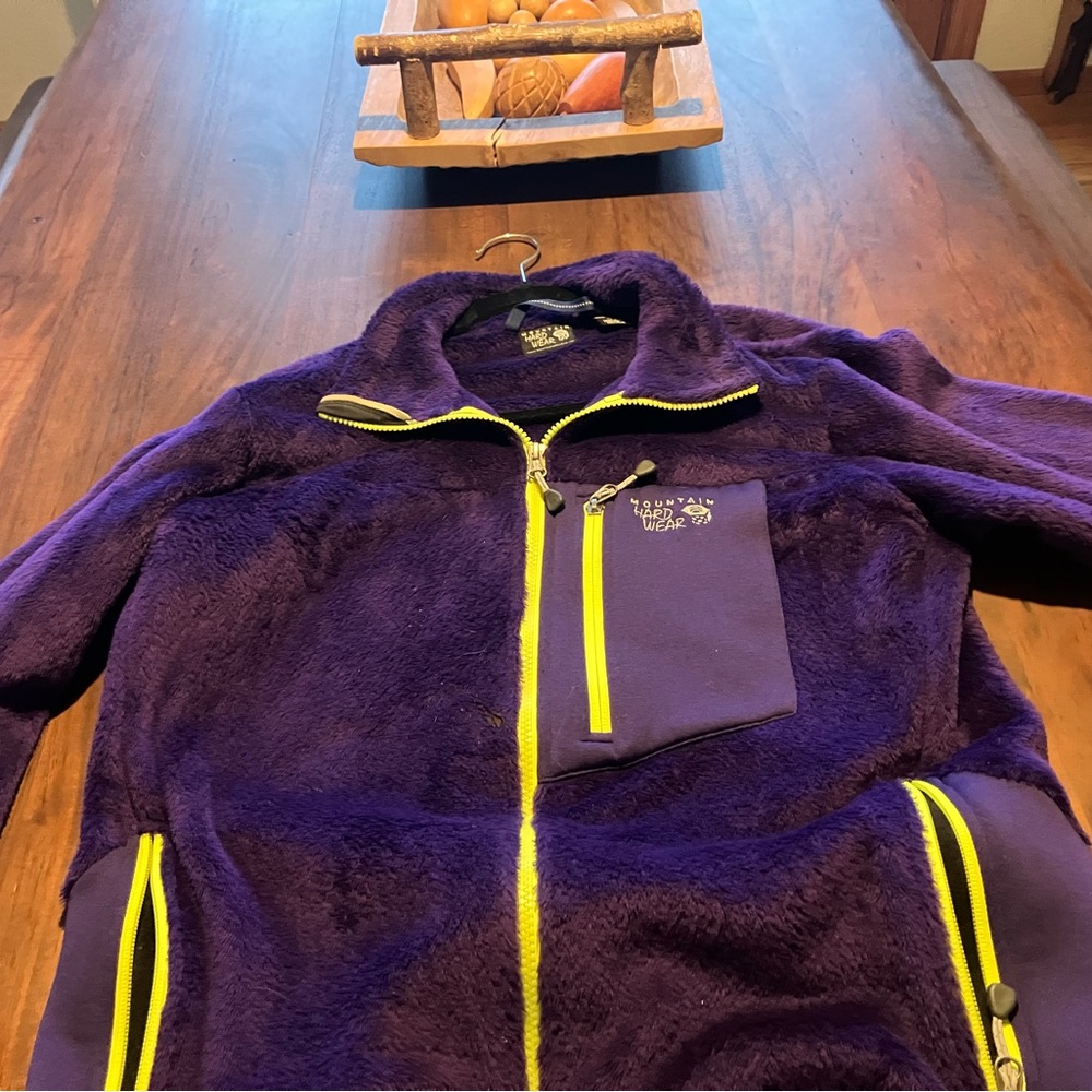 Mountain hard wear zip up coat size large - Picture 1 of 5